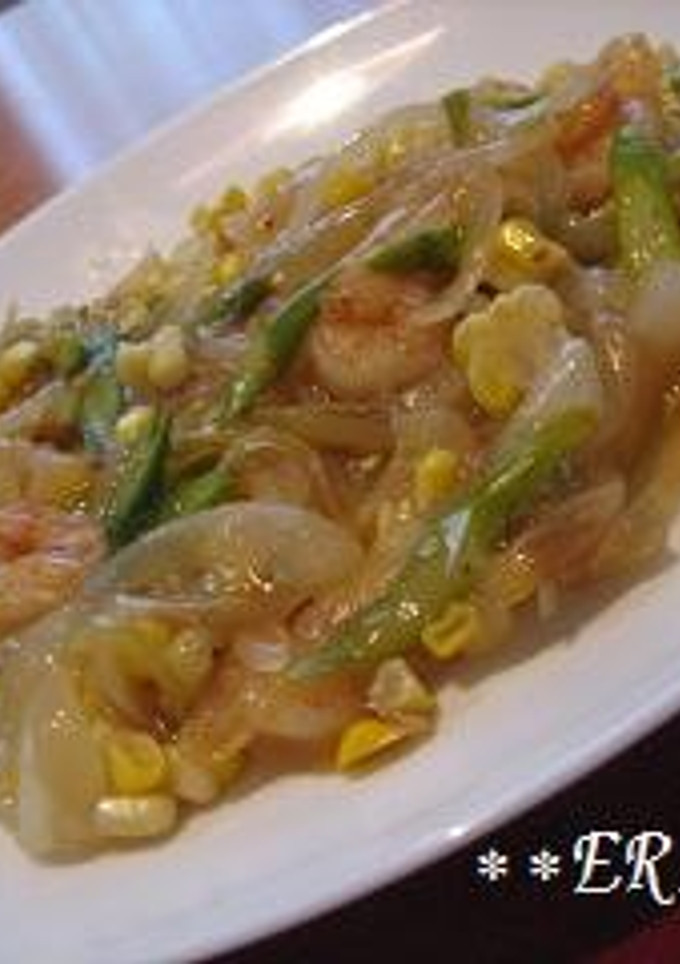 アスパラとえびの炒め物♪♪-レシピのメイン写真