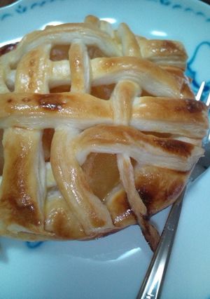 手作りパイ生地♪アップルパイ♪サクサク-レシピのメイン写真