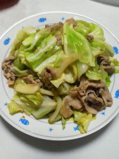 豚こまとキャベツのオイスター生姜炒め-レシピのメイン写真