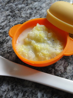 ★離乳食★しらすと白菜のクリーム煮♫♬-レシピのメイン写真