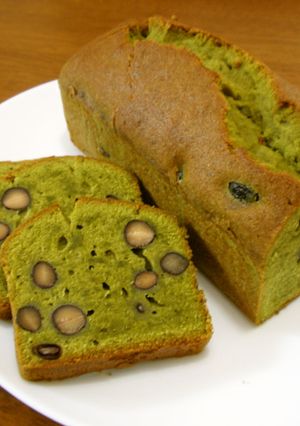しっとり♪抹茶黒豆パウンドケーキ-レシピのメイン写真