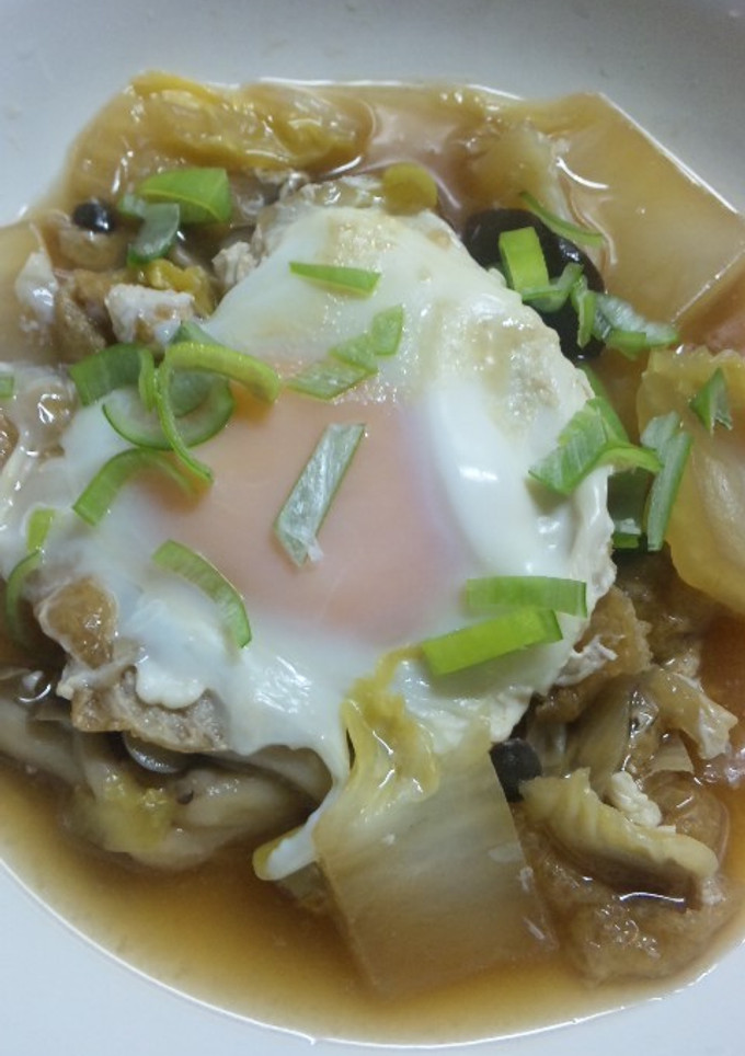 白菜ときのこの甘煮-レシピのメイン写真
