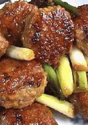 鶏つくねの照り焼き-レシピのメイン写真