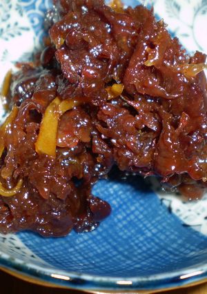 牛肉のしぐれだき(佃煮)-レシピのメイン写真