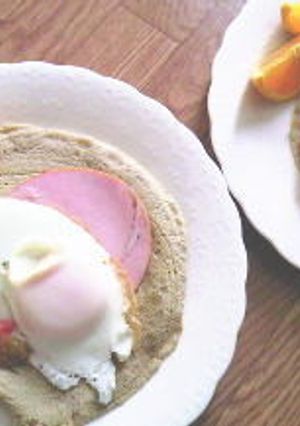 朝食にぴったりのそば粉のガレット-レシピのメイン写真