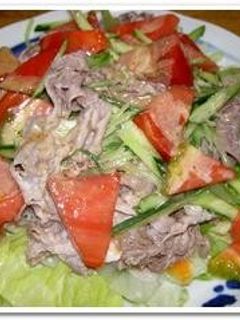 胡麻ドレッシングの冷しゃぶ-レシピのメイン写真