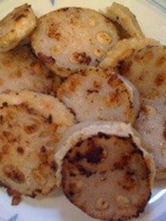 れんこんはさみ焼き-レシピのメイン写真