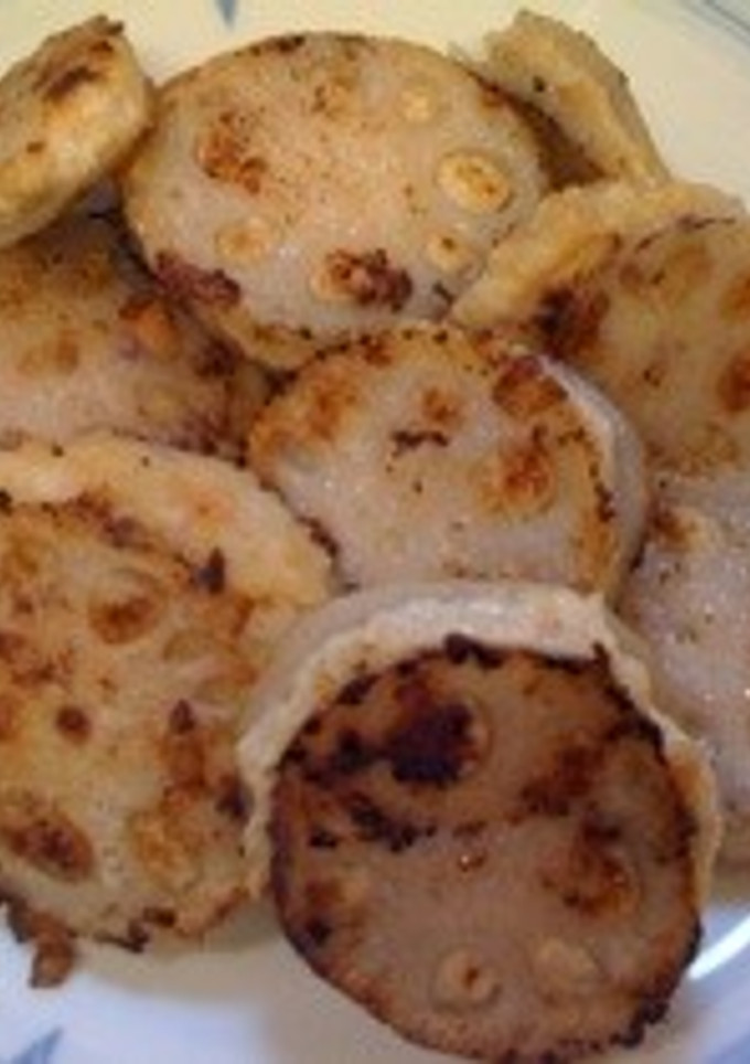 れんこんはさみ焼き-レシピのメイン写真