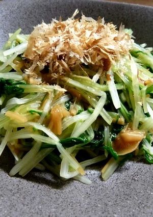 青臭くない！水菜のナメタケ和え-レシピのメイン写真