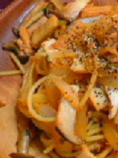 ツナときのこの和風パスタ-レシピのメイン写真