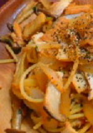ツナときのこの和風パスタ-レシピのメイン写真
