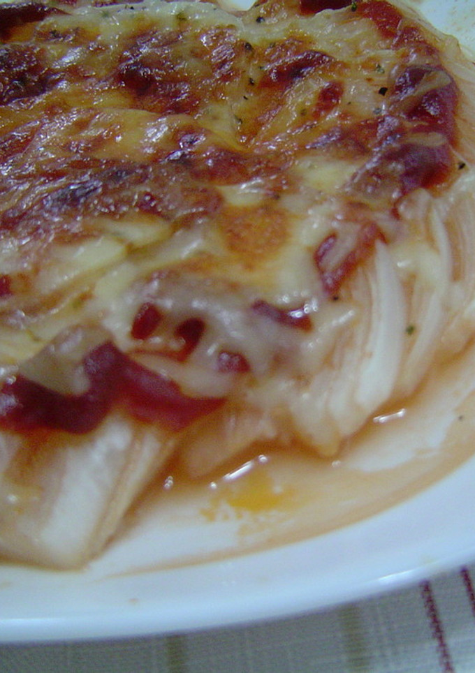 簡単★新玉ねぎのチーズ焼き-レシピのメイン写真
