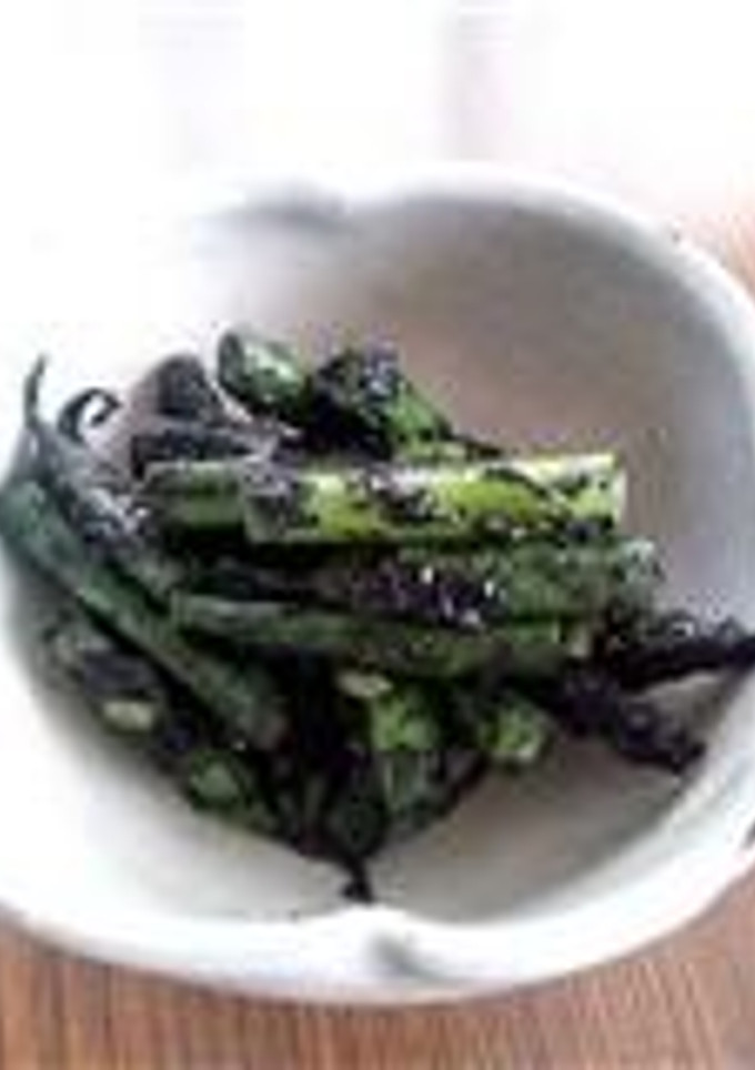 すり鉢いらずのいんげんの胡麻あえ-レシピのメイン写真