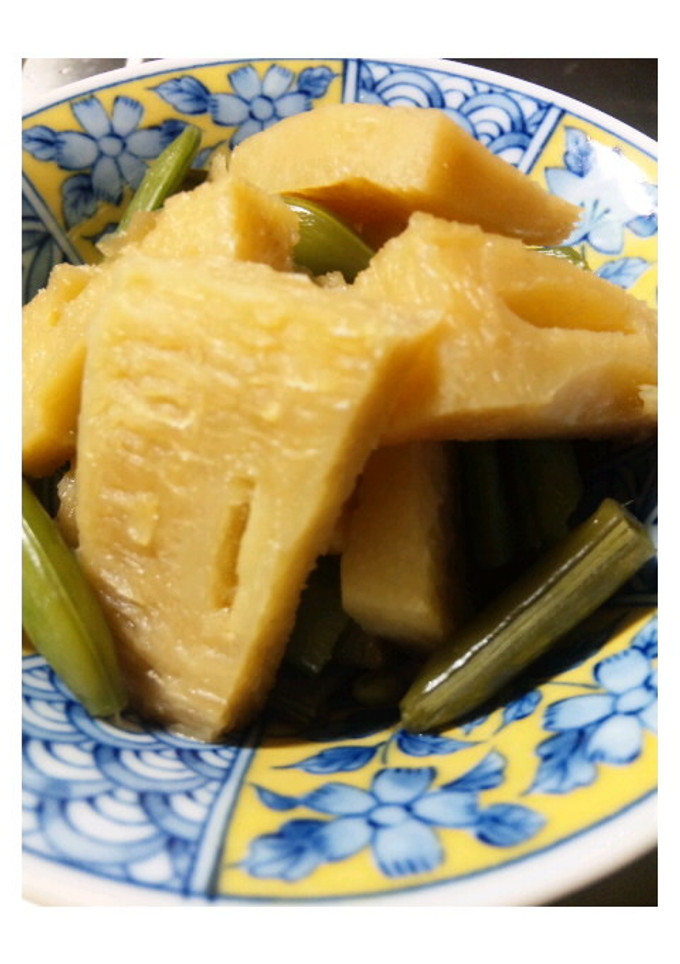 今が旬☆筍とスナップエンドウの煮物♪-レシピのメイン写真