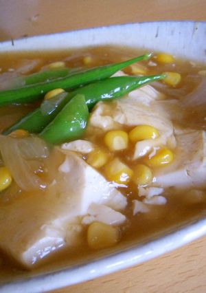 あっ！という間に！旨い☆あんかけ豆腐！-レシピのメイン写真