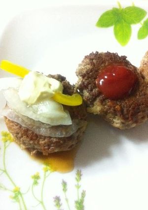 しゃきしゃき！えのきハンバーグ-レシピのメイン写真