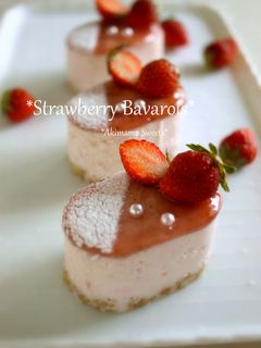 フルグラのいちごババロア-レシピのメイン写真