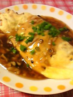 和風あんかけオムライス-レシピのメイン写真