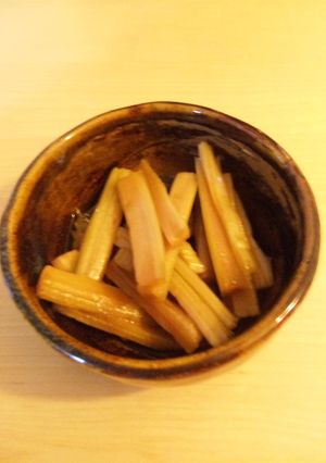 1品目　セロリの醤油漬け-レシピのメイン写真