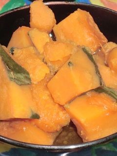 疲れも和らぐ甘~いかぼちゃの煮物-レシピのメイン写真
