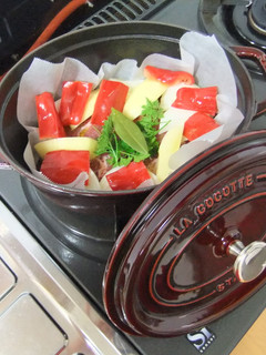 ストウブ【staub】❦豚肉のハーブ焼き-レシピのメイン写真