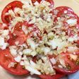 居酒屋メニュー♪トマトの中華サラダ