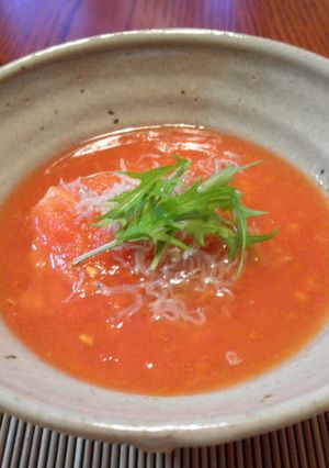 トマトだけスープ-レシピのメイン写真