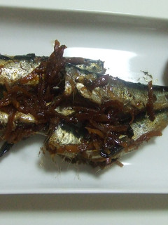 イワシのあまから梅昆布茶煮-レシピのメイン写真
