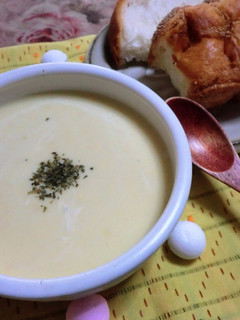 自然な甘さのとうもろこしsoup♪-レシピのメイン写真