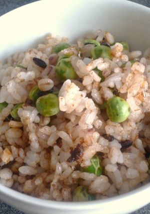 グリンピースの混ぜご飯-レシピのメイン写真