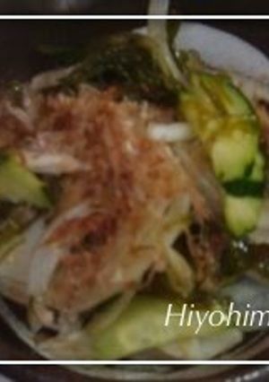 切ってあえるだけ★めかぶとキュウリ和え-レシピのメイン写真