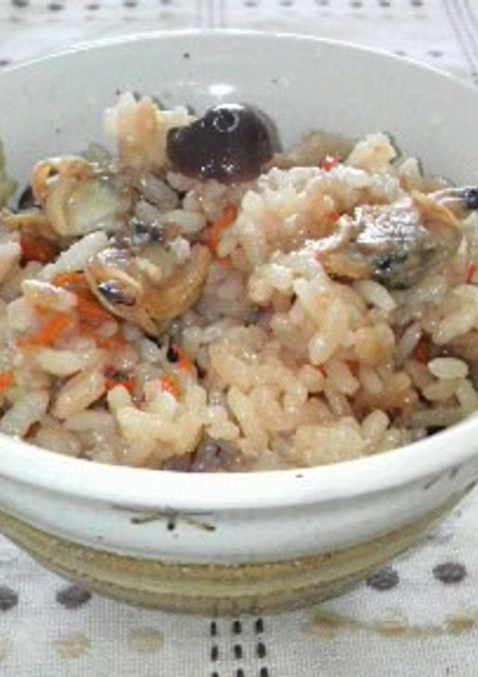 あさりで簡単炊き込みご飯-レシピのメイン写真