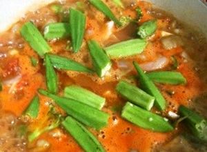 【大雑把】残り野菜のガンボスープ-レシピのメイン写真