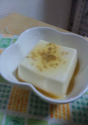 ごま塩冷奴-レシピのメイン写真