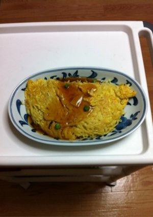 蟹玉焼そば-レシピのメイン写真