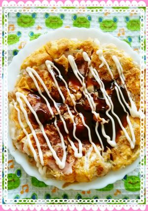 お好み焼き（遠州焼）-レシピのメイン写真