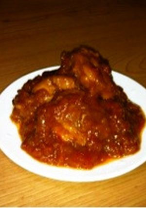 チキンのトマトソース煮込み-レシピのメイン写真