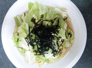 とにかく短時間♪キャベツのサラダ浅漬風-レシピのメイン写真