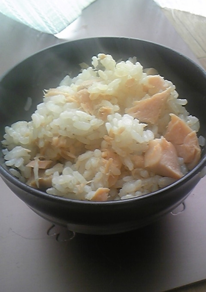 超簡単☆炊飯器にいれるだけ鮭炊き込みご飯-レシピのメイン写真