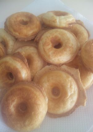 お豆腐いり焼きドーナツ-レシピのメイン写真