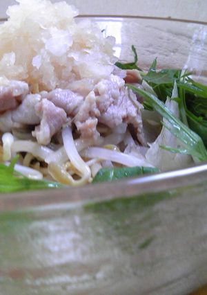 冷しゃぶそうめん♪-レシピのメイン写真