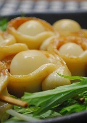 ウズラ卵の ちくわ巻き 照り焼きソース☆-レシピのメイン写真