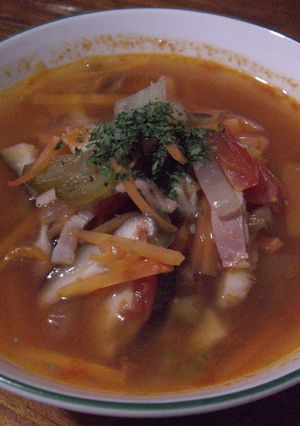 たっぷり野菜のミネストローネ-レシピのメイン写真