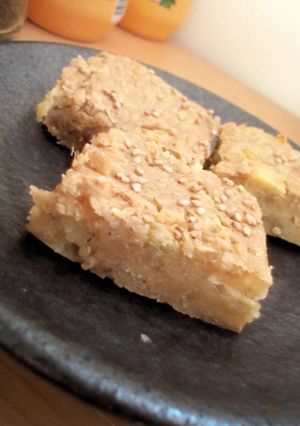 お菓子みたいなさつまいものおかずケーキ-レシピのメイン写真