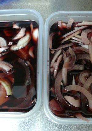 高血圧に☆新玉ねぎの赤ワイン漬け-レシピのメイン写真