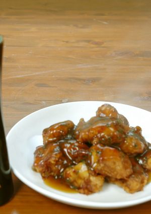 鶏の唐揚げ　あまずっぱあんかけ-レシピのメイン写真
