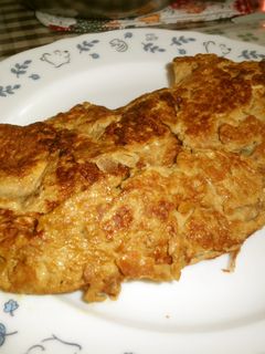 簡単!カレーの残りでたまご焼き!-レシピのメイン写真