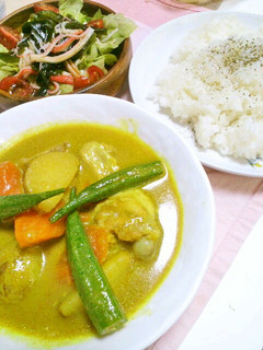 カレー鍋の素で簡単スープカレー☆-レシピのメイン写真