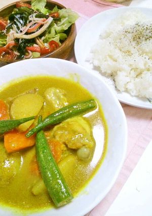 カレー鍋の素で簡単スープカレー☆-レシピのメイン写真