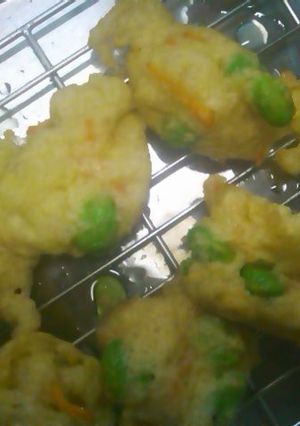 枝豆と長いものもちもちあげ-レシピのメイン写真
